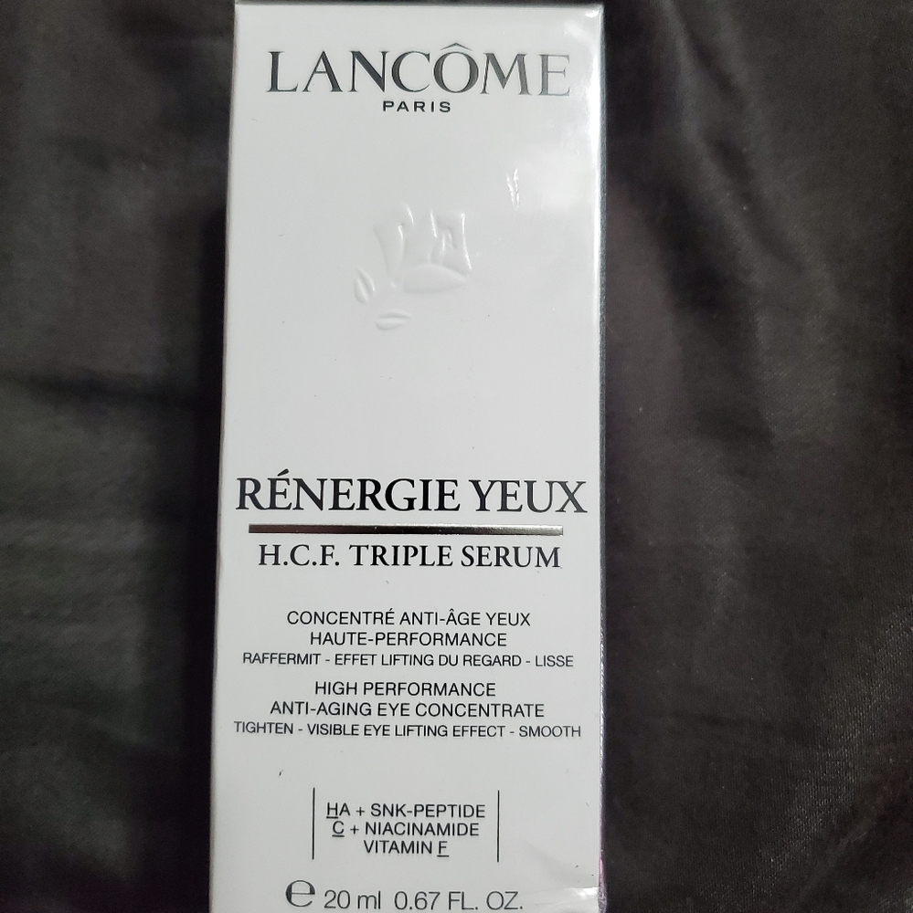 Brand New In box never opened!Rénergie Yeux H.C.F. Triple Serum - White - Picture 2 of 3